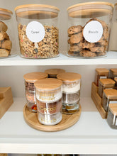 Load image into Gallery viewer, Three Tier Stack & Bamboo Lazy Susan