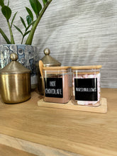 Load image into Gallery viewer, Black Solid Square Labels