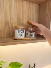 Load image into Gallery viewer, Glass Set For Bath Salt