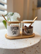 Load image into Gallery viewer, Glass Set For Bath Salt