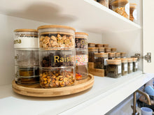 Load image into Gallery viewer, Three Tier Stack & Bamboo Lazy Susan