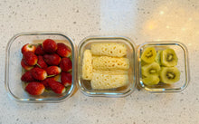 Load image into Gallery viewer, Square Glass Food Storage Lunchbox