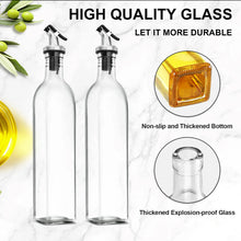 Load image into Gallery viewer, Oil & Vinegar Glass Bottle - Clear