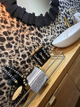 Load image into Gallery viewer, Black Gloss Pump Bottles - Set of 3 With Labels