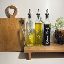 Load image into Gallery viewer, Oil & Vinegar Glass Bottle - Clear