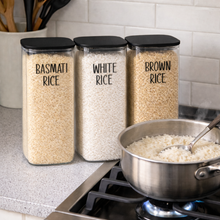 Load image into Gallery viewer, Food Jar Set - Square