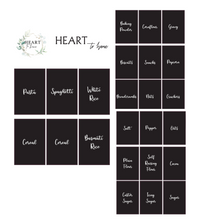 Load image into Gallery viewer, Black Solid Rectangle Labels