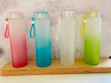 Load image into Gallery viewer, Frosted Glass Drinking Bottles