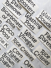 Load image into Gallery viewer, Cut Out Labels for Medium to Large Jars