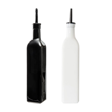 Load image into Gallery viewer, Oil & Vinegar Bottle - White