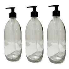 Load image into Gallery viewer, Clear Glass Bottle 500ml
