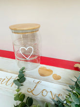 Load image into Gallery viewer, Three Tier Stackable Jar With Bamboo Lid