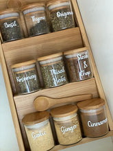 Load image into Gallery viewer, Cut Out Labels for Spice / Small Size Jars