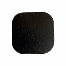 Load image into Gallery viewer, Square Glass Jars – Black Bamboo Lid (All Sizes)