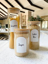 Load image into Gallery viewer, White Solid Arch Labels