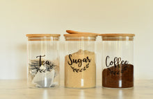 Load image into Gallery viewer, Clear Solid Round Label with floral decal