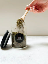 Load image into Gallery viewer, Black Solid Round Labels