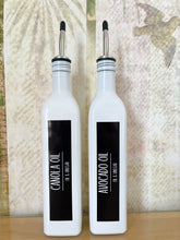 Load image into Gallery viewer, Oil & Vinegar Bottle - White
