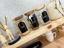 Load image into Gallery viewer, Black Solid Arch Labels