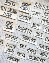 Load image into Gallery viewer, Cut Out Labels for Medium to Large Jars