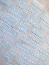 Load image into Gallery viewer, Cut Out Labels for Medium to Large Jars