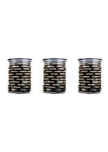 Load image into Gallery viewer, Round Glass Jars - Black Bamboo Lid (All Sizes)