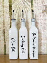 Load image into Gallery viewer, Oil & Vinegar Bottle - White
