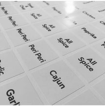 Load image into Gallery viewer, White Solid Square Labels