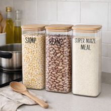 Load image into Gallery viewer, Food Jar Set - Square
