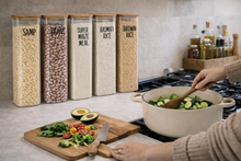 Load image into Gallery viewer, Food Jar Set - Square
