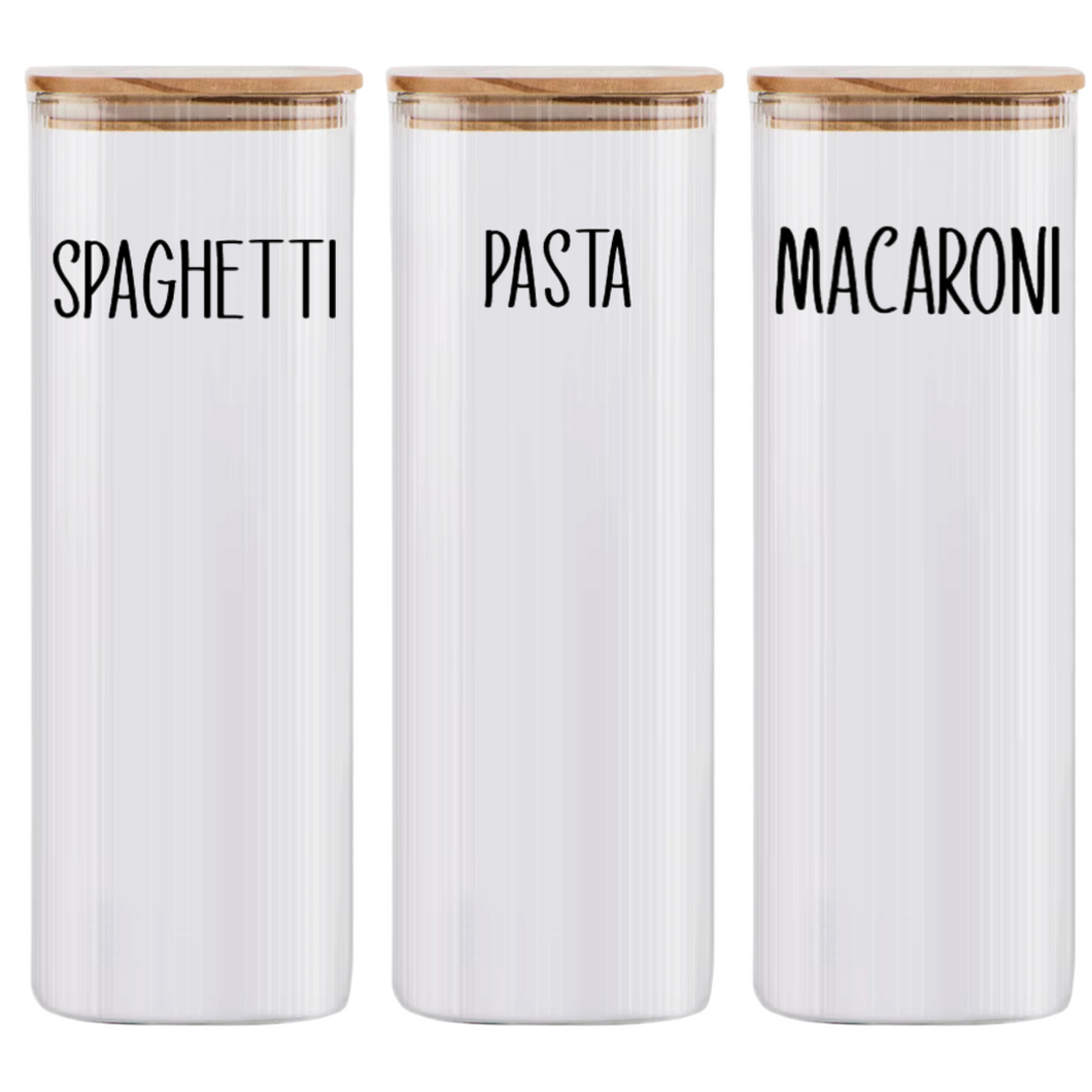 Pasta Jar Set - Square