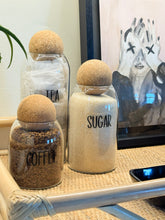 Load image into Gallery viewer, Tea &amp; Coffee - Glass and Cork
