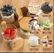 Load image into Gallery viewer, Glass Jar With Attached Spoon

