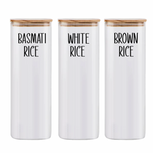 Load image into Gallery viewer, Food Jar Set - Square
