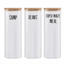 Load image into Gallery viewer, Food Jar Set - Square
