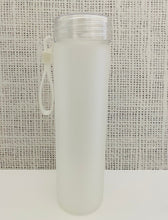 Load image into Gallery viewer, White Frosted Drinking Bottle
