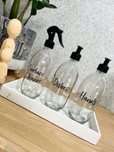 Load image into Gallery viewer, Clear Glass Bottle 500ml - Household Bottle
