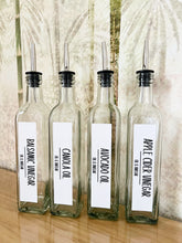 Load image into Gallery viewer, Oil &amp; Vinegar Bottle Labels
