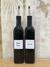 Load image into Gallery viewer, Oil &amp; Vinegar Bottle - Black &amp; White
